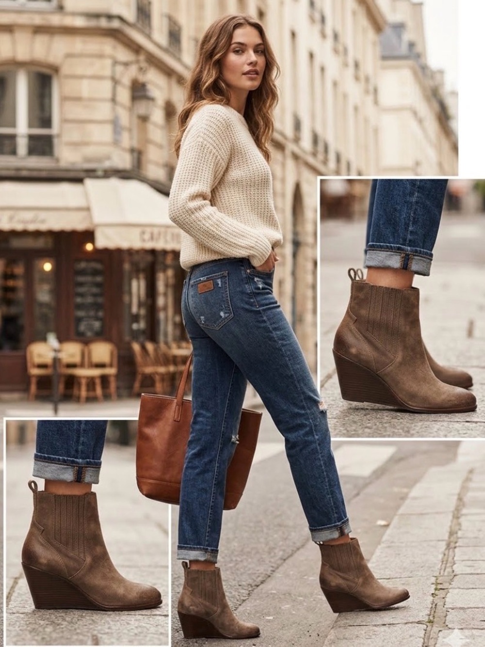 Lucky Brand Wilano Women's Boots Desert Palm/Desert Palm Size 7.5 M NWOB